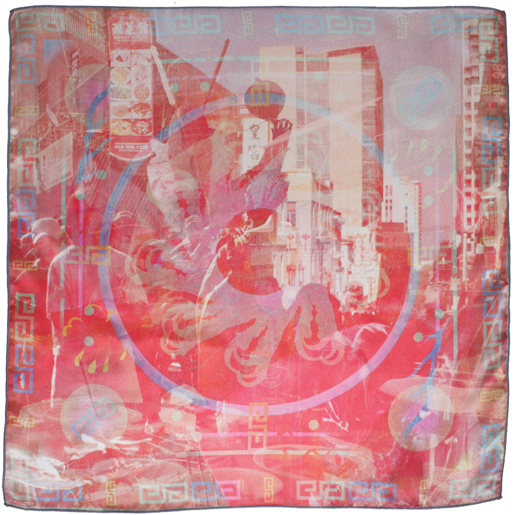 The Town - Silk Scarf