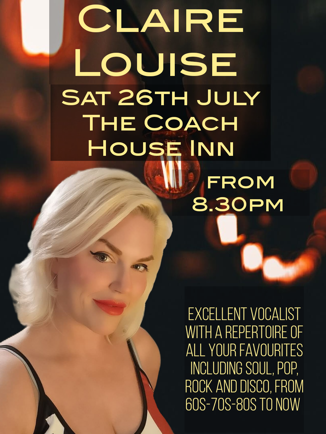 Live music - claire louise