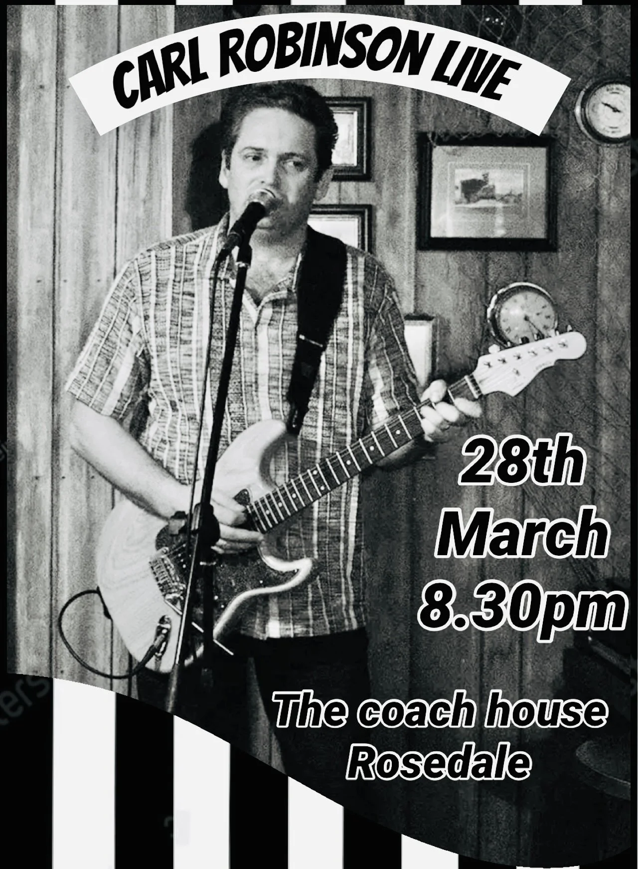 Live music Carl Robinson