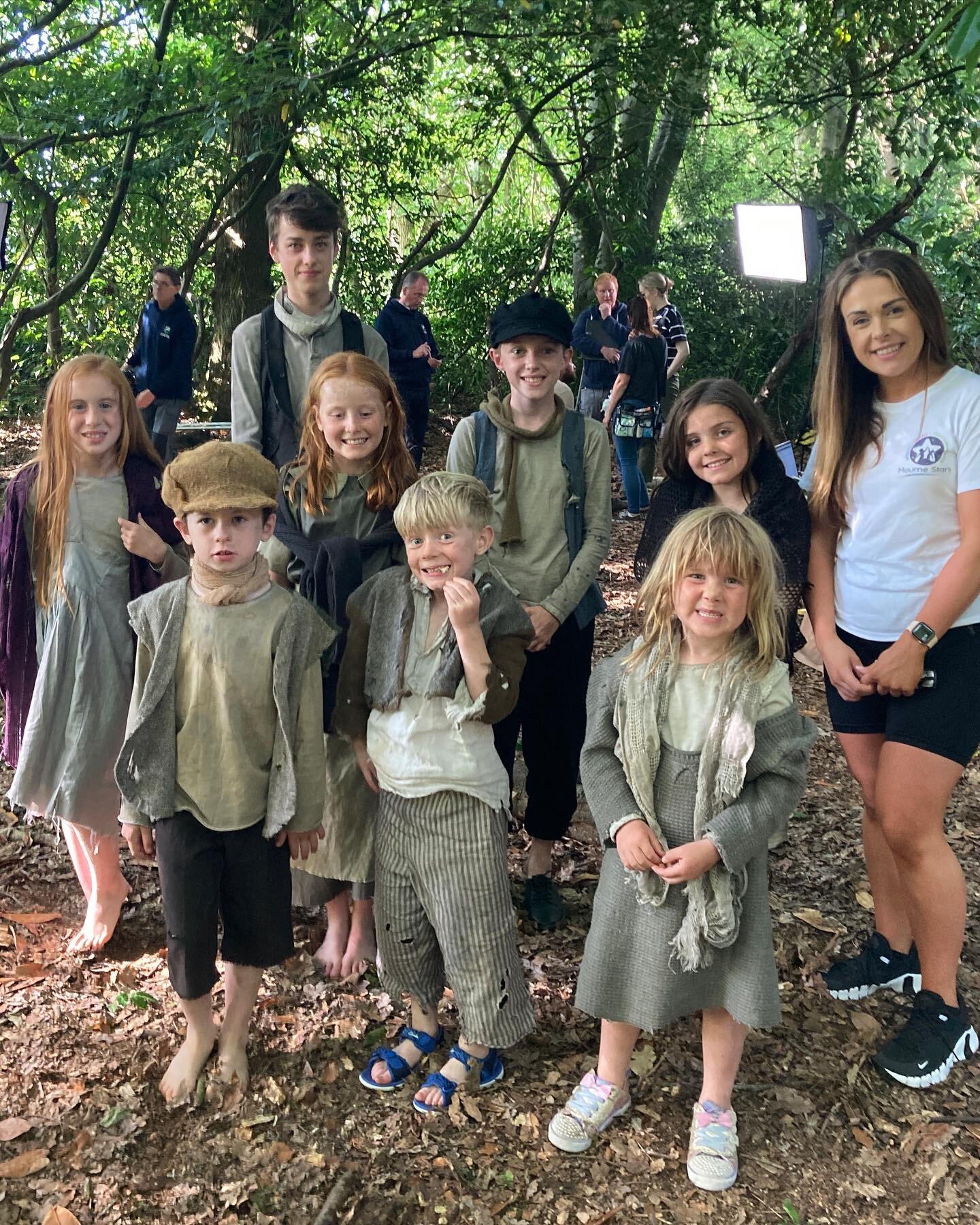 This time last year! This was the beginning of our casting agent journey. Some of our fab wee stars got to take part in a film and one year on more opportunities are on the horizon! Watch this space for more information on &lsquo;Clare&rsquo;s Star T