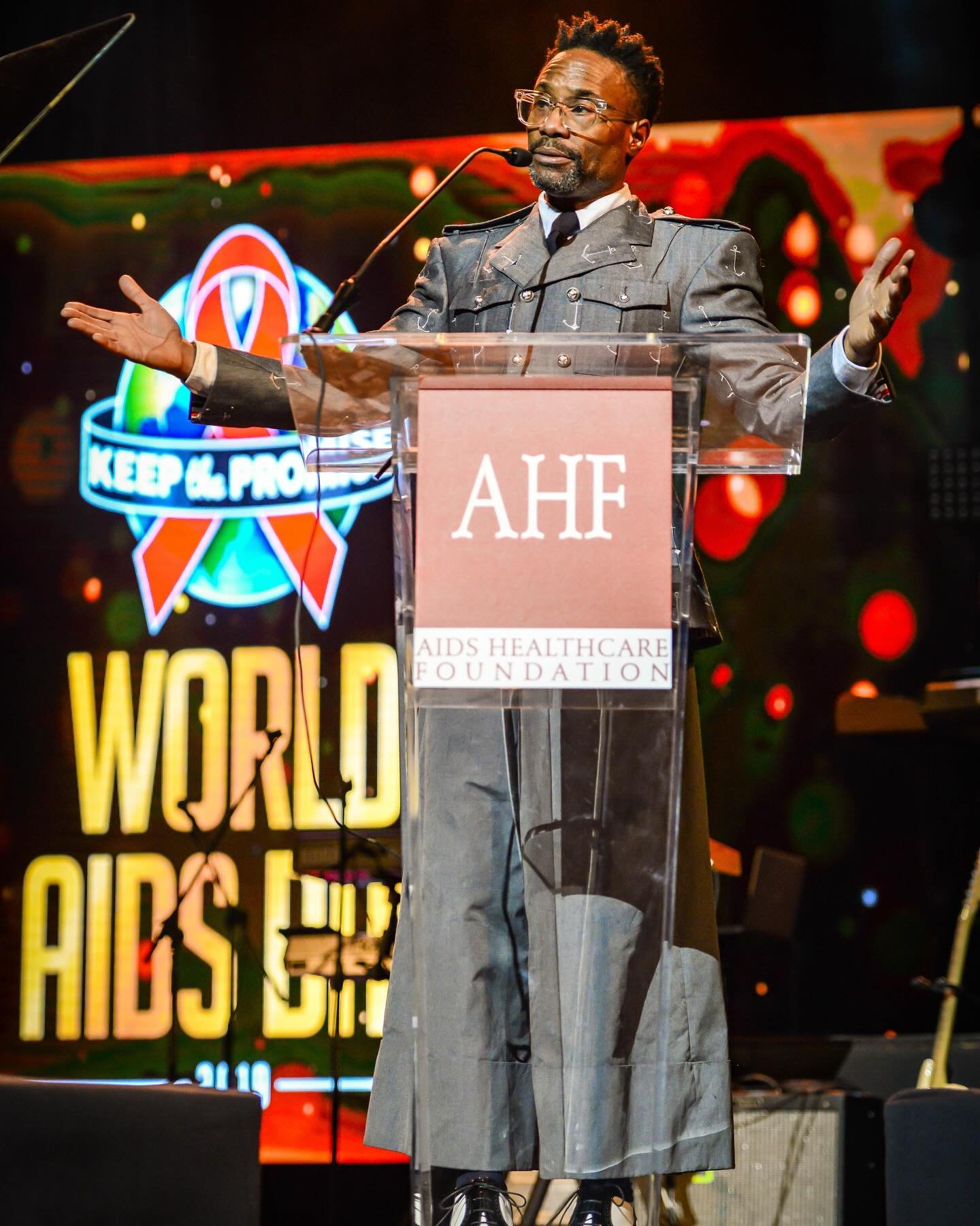 Emmy Award-winner @theebillyporter hosted the AIDS Healthcare Foundation- Keep the Promise Concert for World AIDS Day. We are proud to stand together with our clients, advocates, and partners to commemorate these events that bring attention to the co