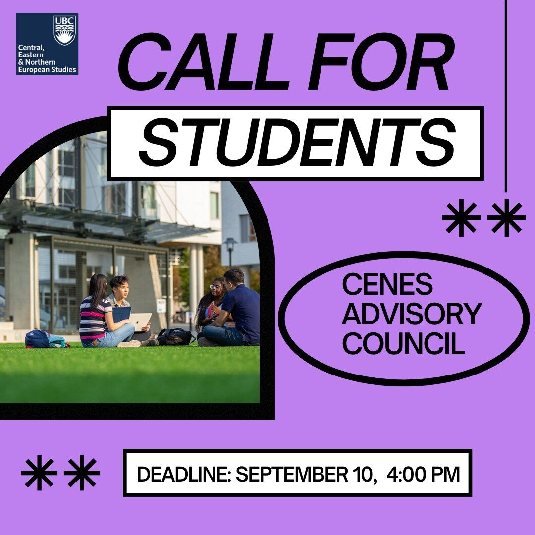 🛑 This is your sign to get more involved with our amazing CENES Department! 

Help shape our department's approach to issues that matter to students by applying to be a member of the CENES Advisory Council. 

For more info and link to application: h