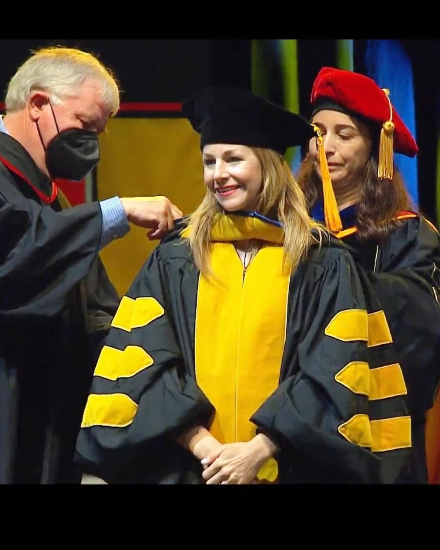 Yesterday I walked across a stage, wore a funny hat, and celebrated officially becoming Dr. Mauriello. #umbc #phd