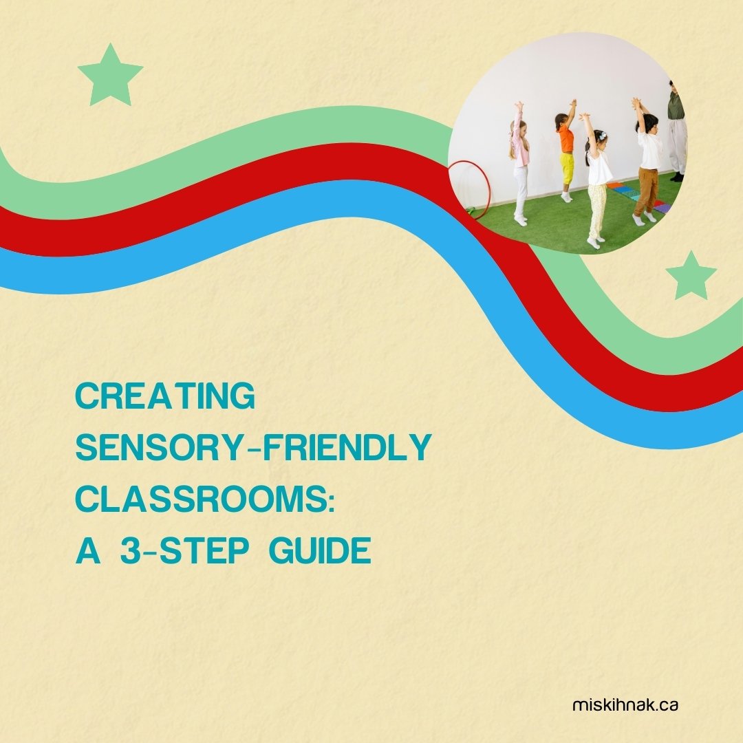 Create a sensory-friendly classroom with these practical tips! 🌈 

#FirstNationsEducation #OTtips #pediatrics #miskihnakOT #occupationaltherapy