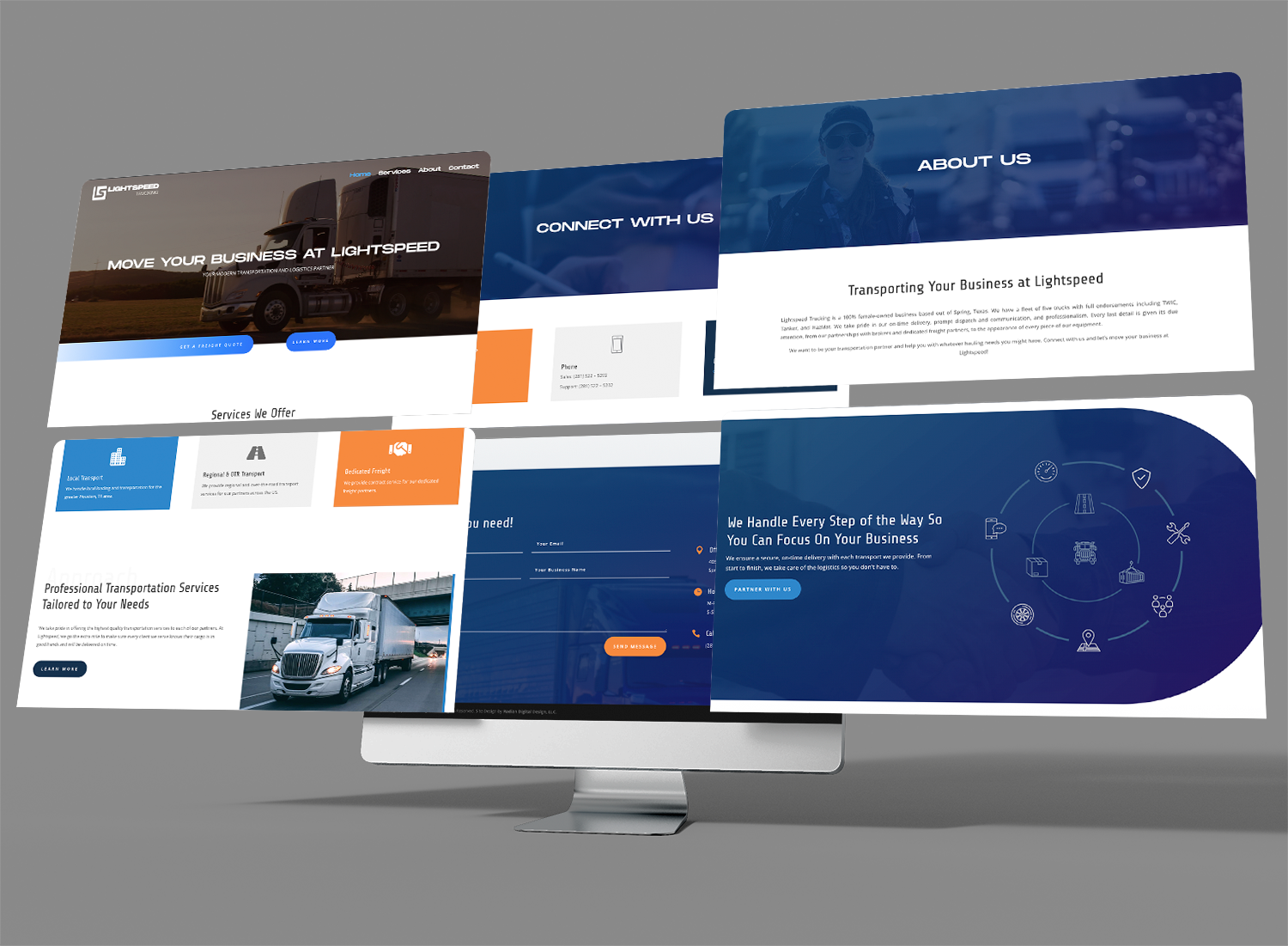 Radian Digital Design Lightspeed Trucking