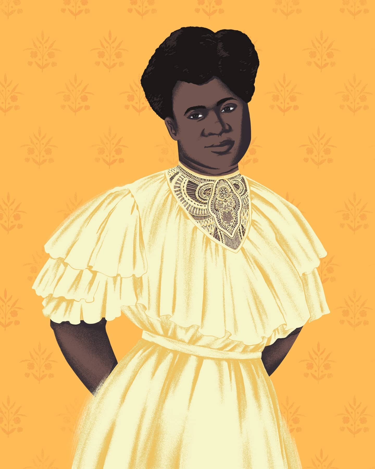 &quot;Perseverance is my motto.&quot;
- Madam CJ Walker

I'll be celebrating Women's History Month with commemorative portraits of women both in the past and present who are making history!

Madam CJ Walker was an African American entrepreneur and ac
