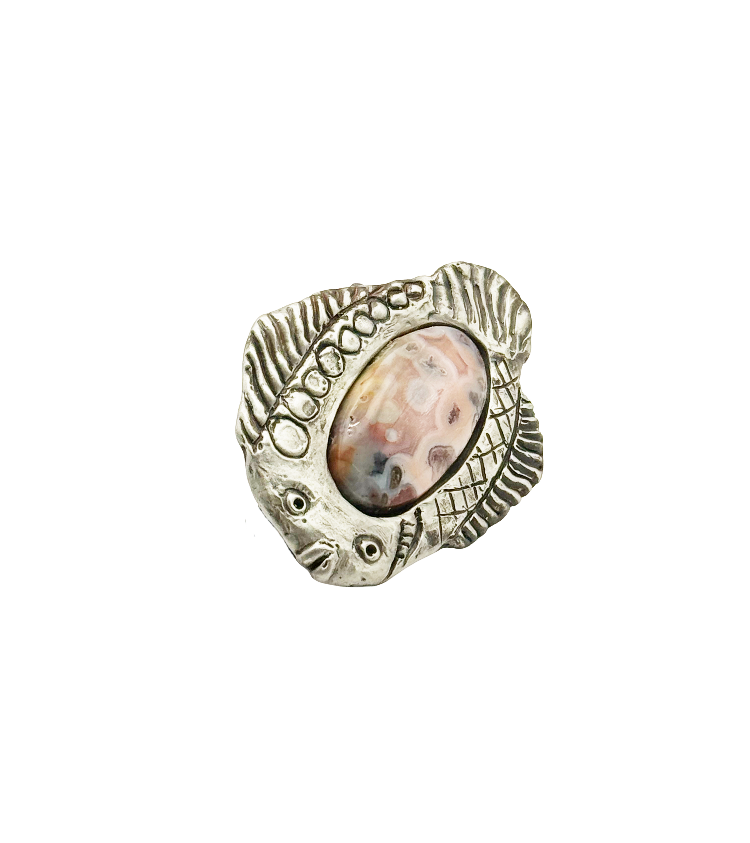 small flounder belt buckle