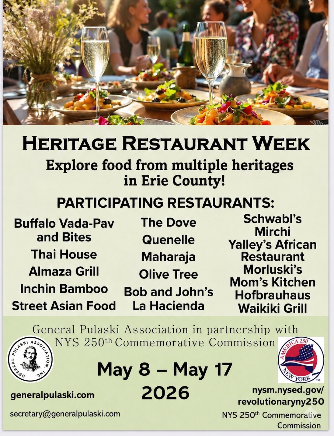 Heritage Restaurant Week
