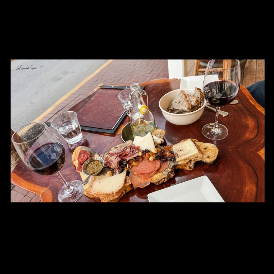 DESTINATION KEY WEST:  Viv Wine Bistro 

Indulging in the perfect pairing of fine wine and a beautifully curated charcuterie board. 🍷🧀 

Fresh bread, rich cheeses, savory meats, and a touch of sweetness&mdash;this spread is a must-try!

If you&rsqu