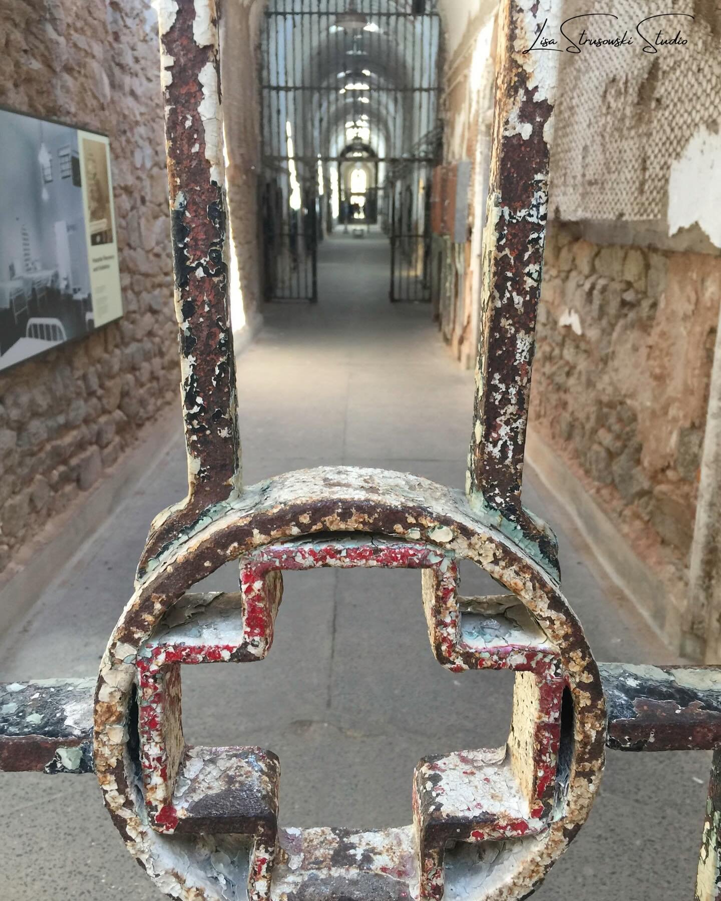 EASTERN STATE PENITENTIARY

Cell Block 3 - Hospital Block aka Medical Ward

Philadelphia, Pennsylvania	
@easternstate 

LisaStrusowskiStudio.com
#lisastrusowskistudio 

#travel #travelphotography #easternstatepenitentiary 
#medicalward 
#hospital
#ce