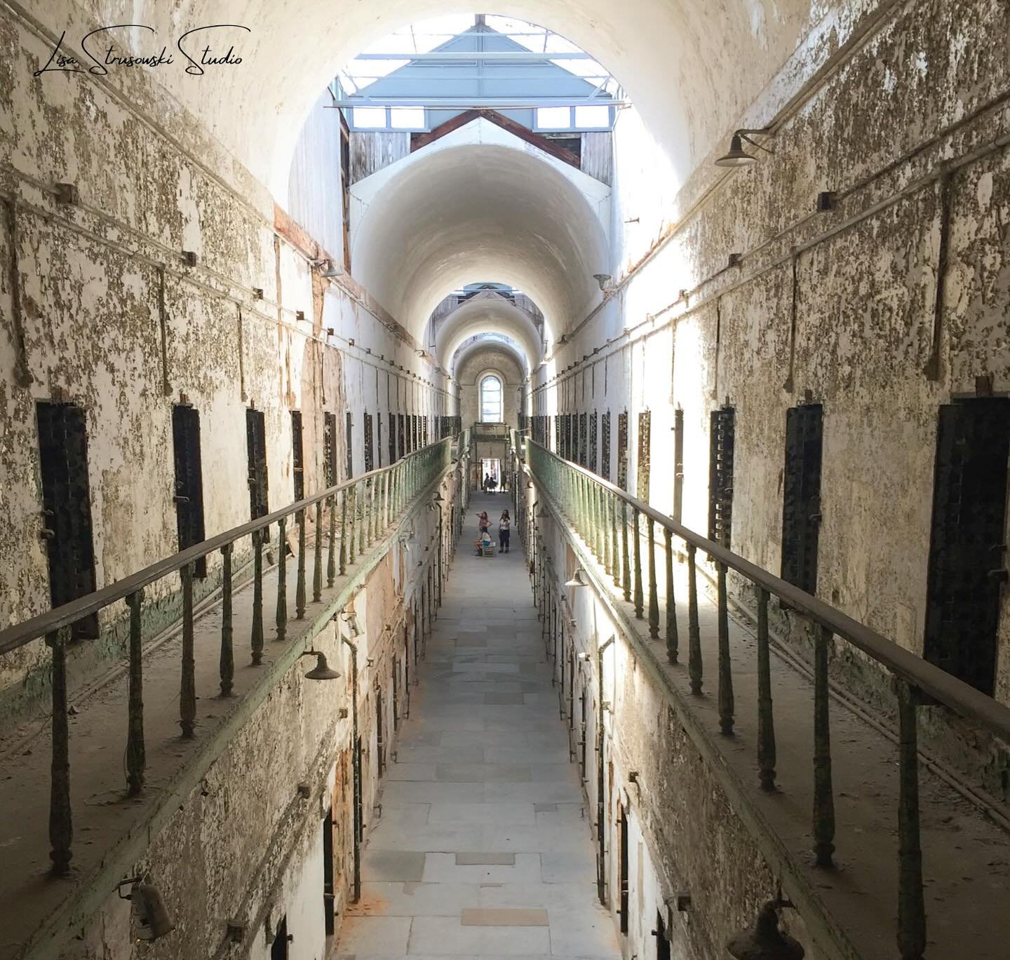 EASTERN STATE PENITENTIARY 
America&rsquo;s oldest penitentiary
Cell Block 7 
Philadelphia, PA @easternstate 

Photos by
LisaStrusowskiStudio.com
#lisastrusowskistudio