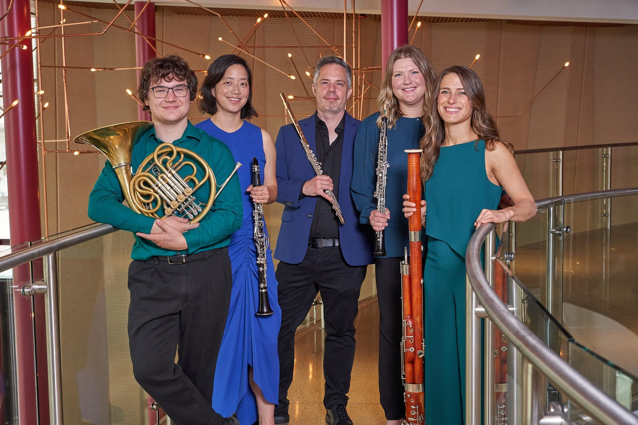 Wingra Wind Quintet Album Recording 