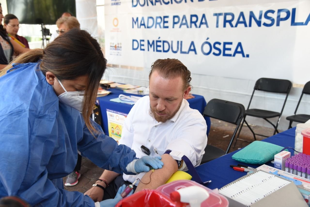 Santiago Taboada, Alcalde de la Benito Juárez, encabeza campaña de donación de médula ósea