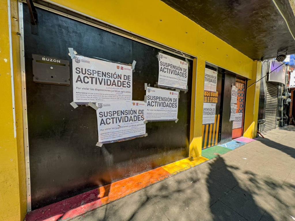 Suspensión de actividades en el restaurante "Cabaretito" de la Zona Rosa por denuncia de violencia de género: Sandra Cuevas
