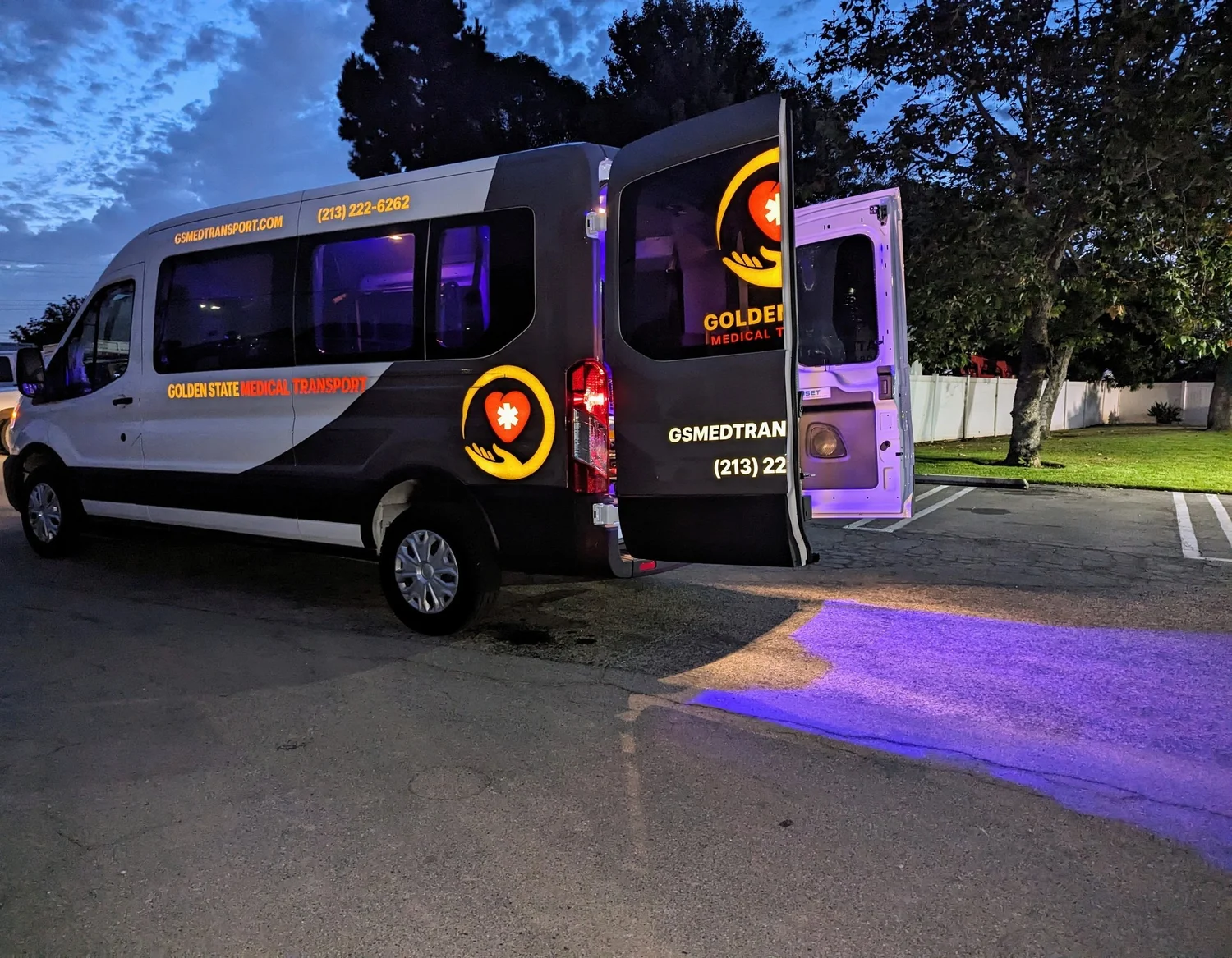 Golden State Medical Transport van