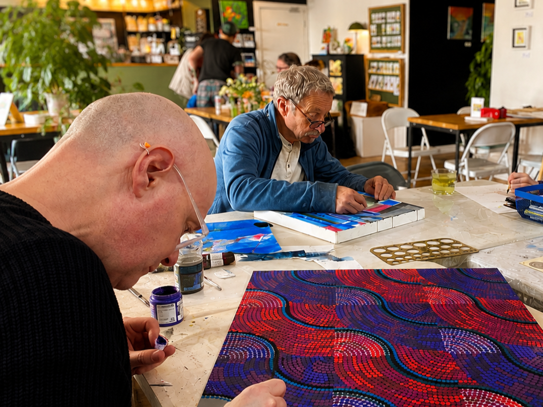 Weekly art groups in Leeds