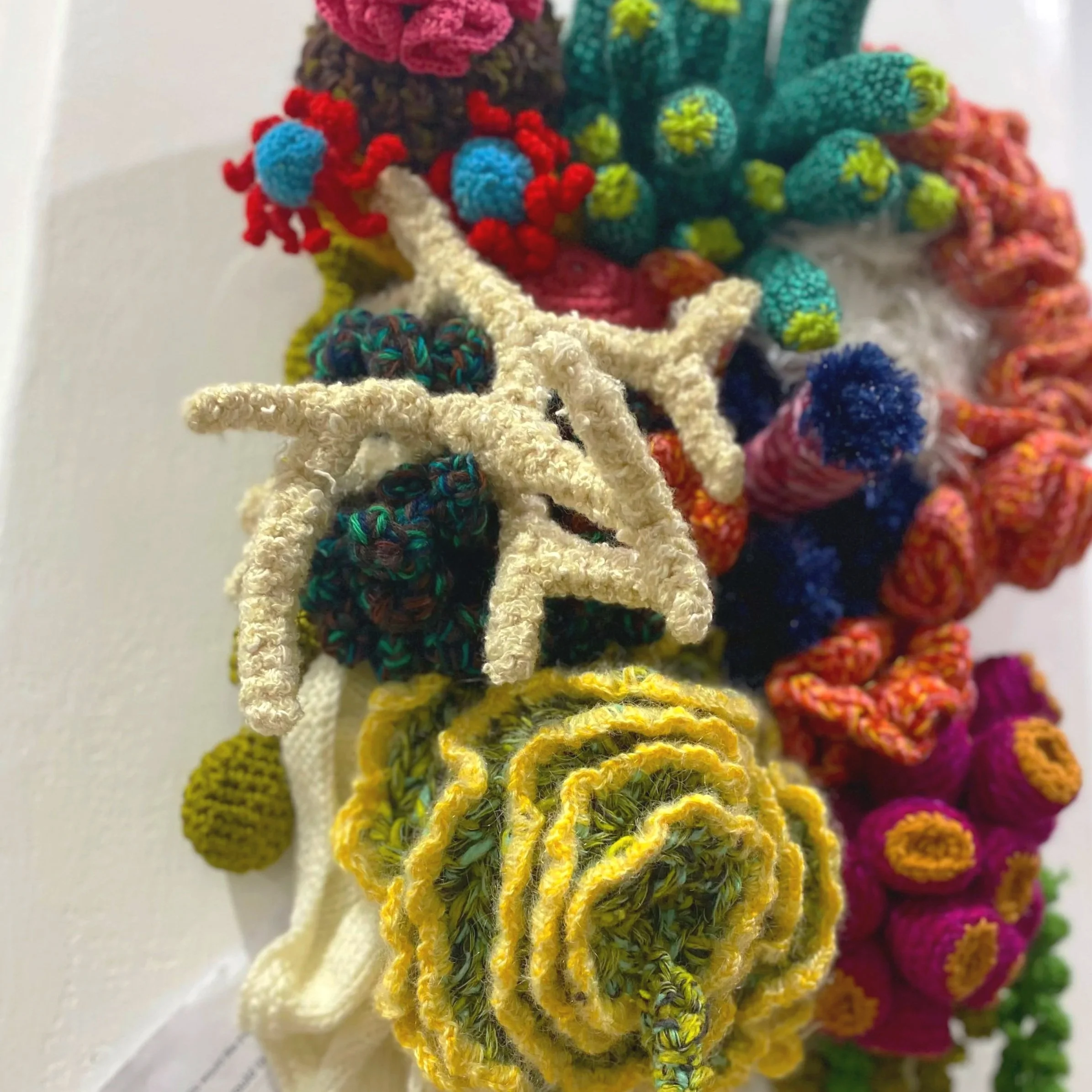 Wool Sculpture by Alison Gordon