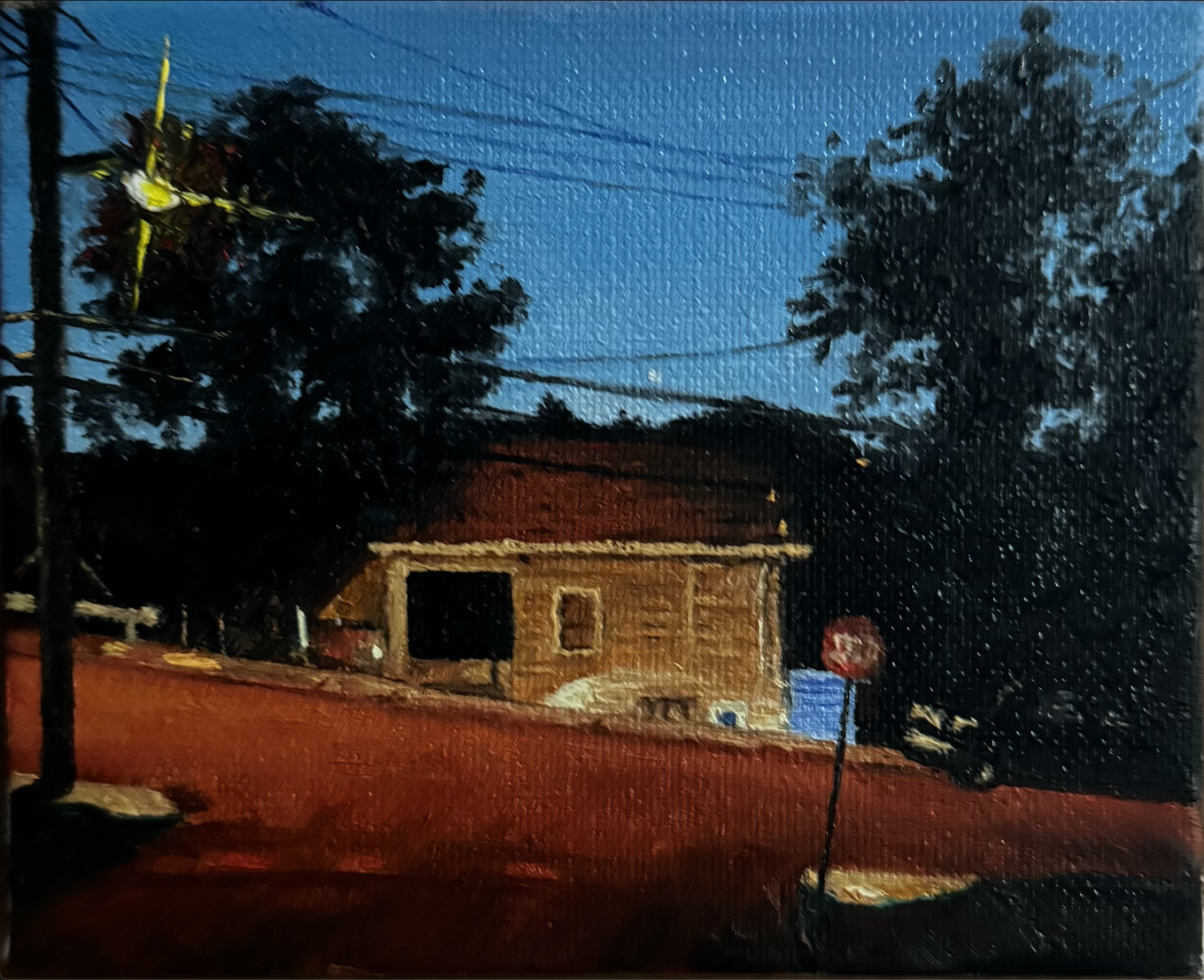 4x5 oil on canvas