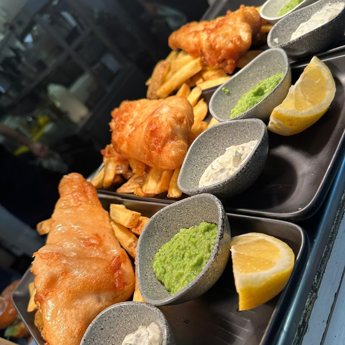 Fish and Burger Shack Takaeaways will be available all day today! Order our famous Fish &amp; Chips for only &pound;12😍 give us a call on 020 8943 0480 to place your order 🍽