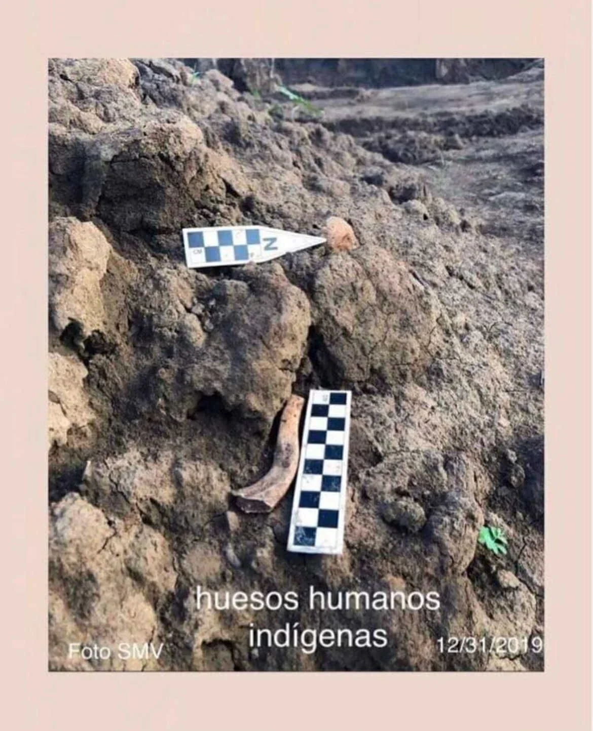 Yacimiento Dorado | Huesos humanos = human bones | Originally posted: 1/6/20