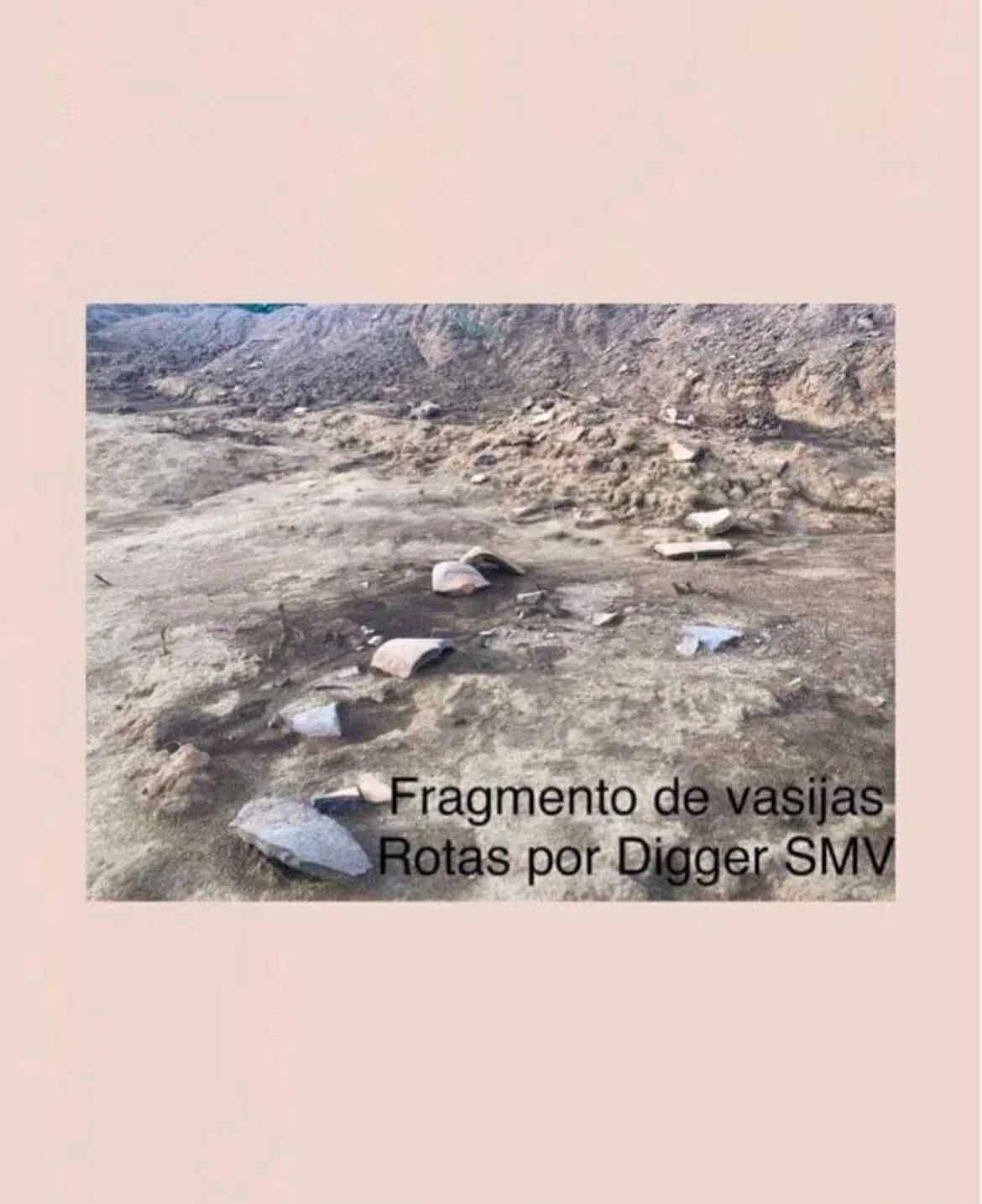 Yacimiento Dorado | Huesos humanos = human bones | Originally posted: 1/6/20