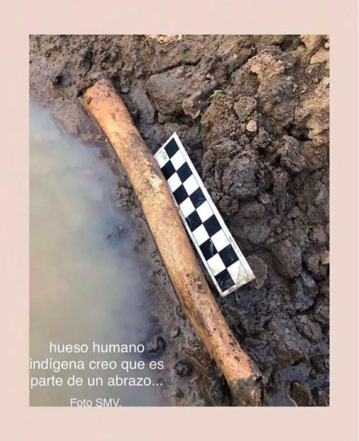 Yacimiento Dorado | Huesos humanos = human bones | Originally posted: 1/6/20