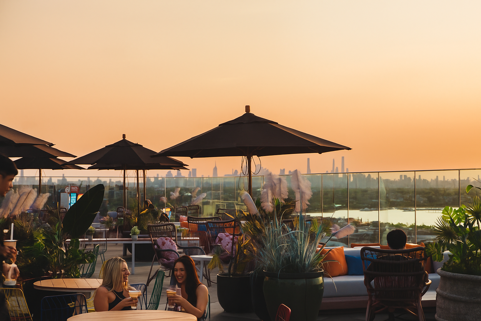 Prime met - meeting cocktails on rooftop