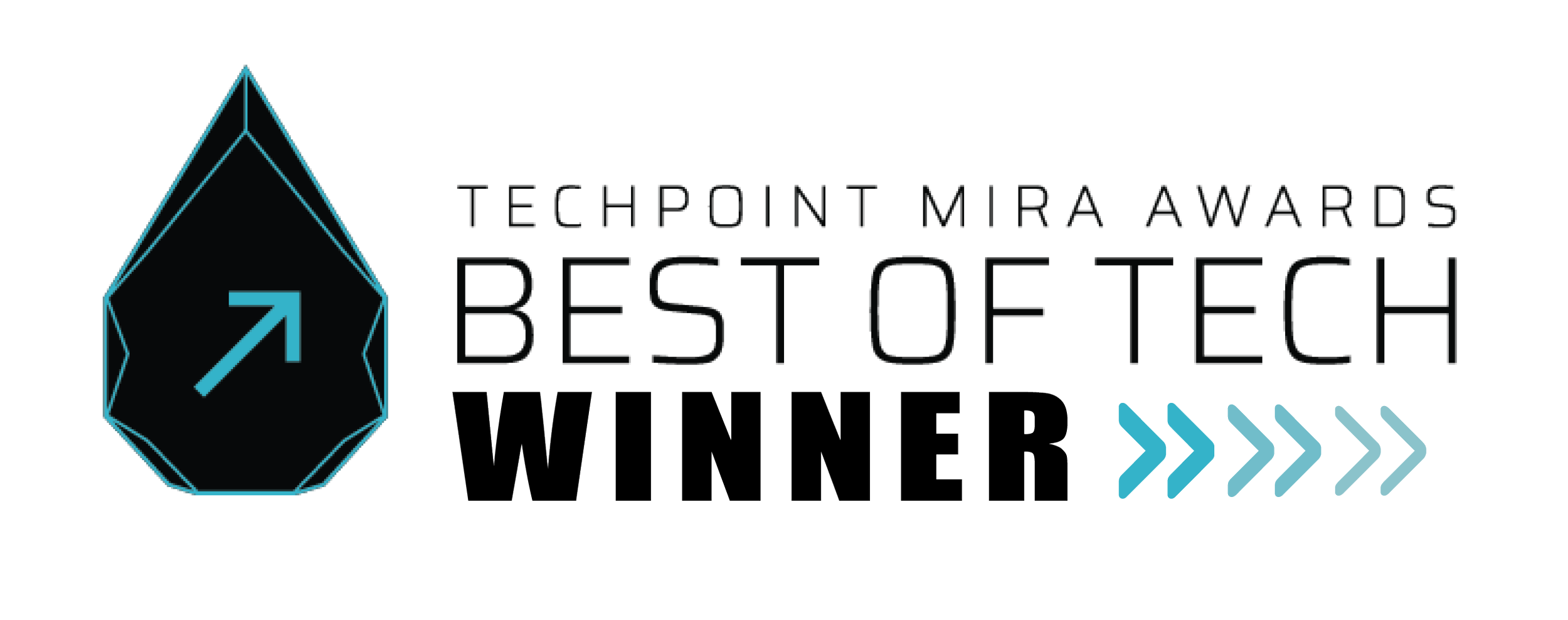 TechPoint Mira Awards logo: Best of Tech Winner.