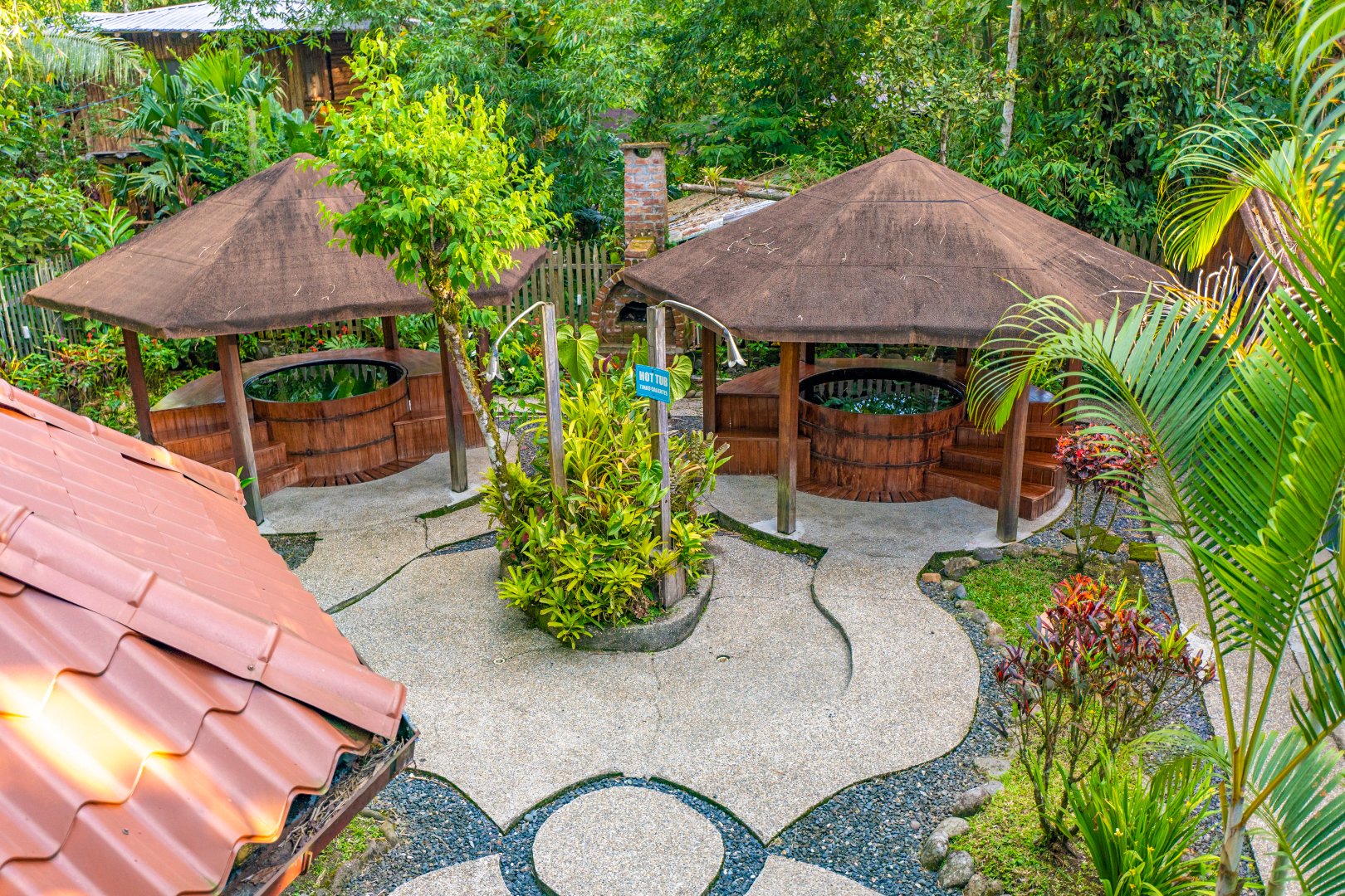 Vista de los Hot tubs