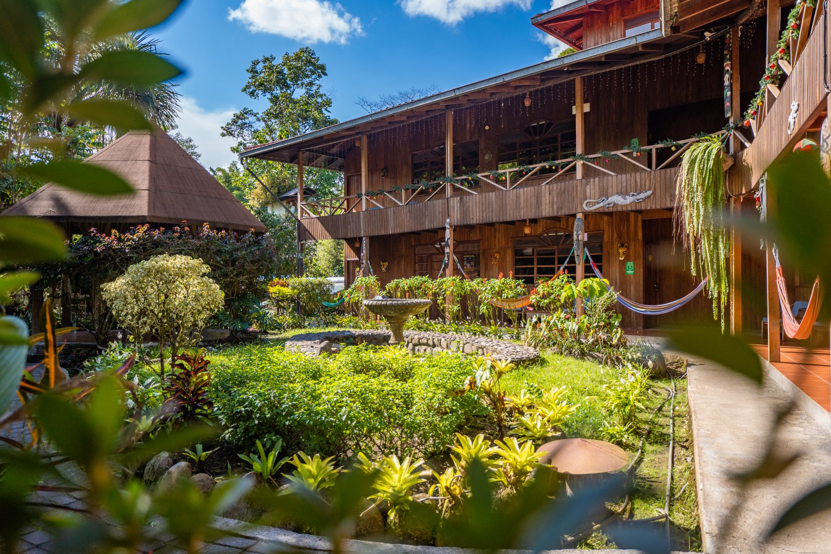 Jardines exteriores