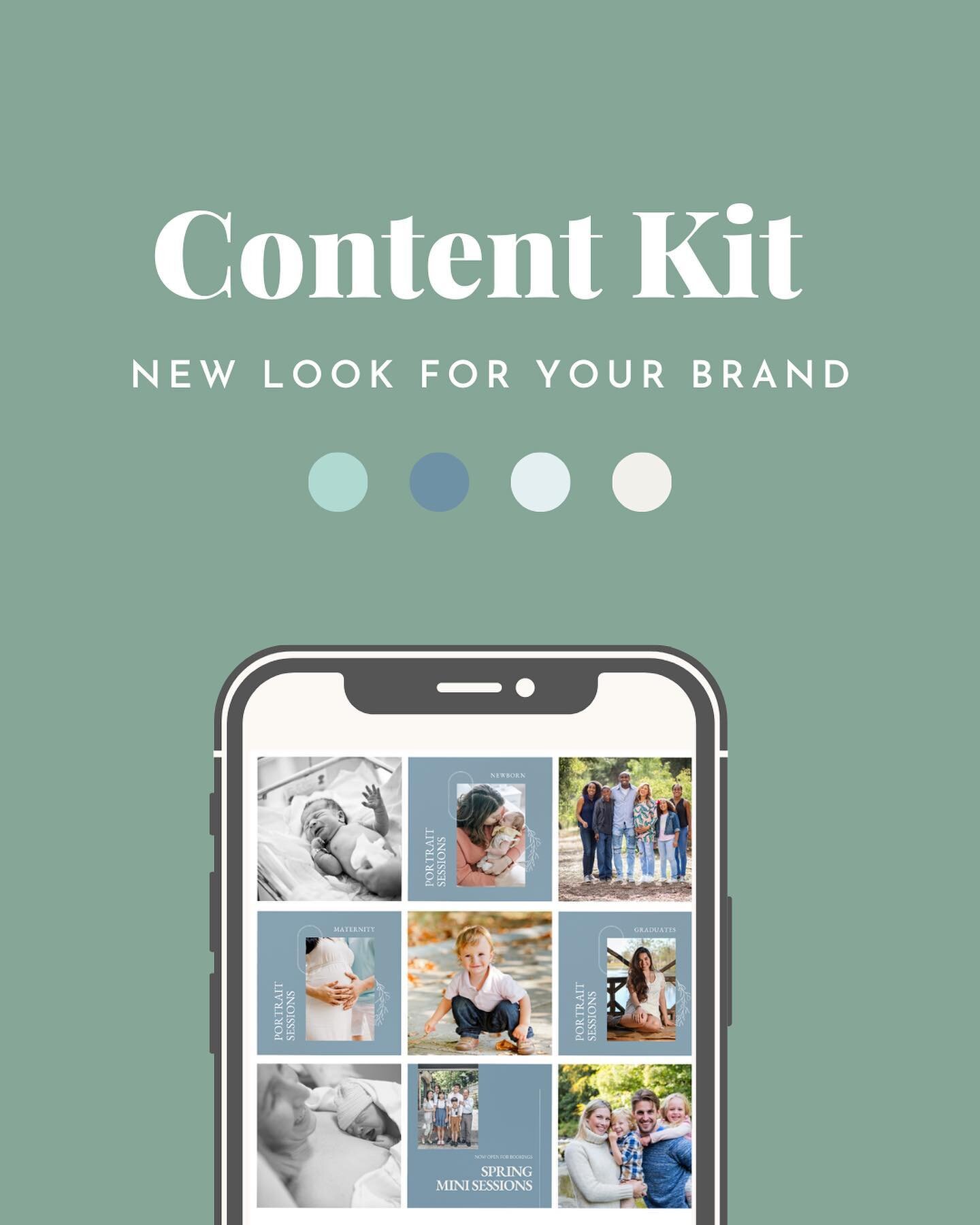 New business owner? Seasoned business needing a rebrand?

Give your Instagram feed a makeover with the Content Starter Kit package. 🪄

You'll get 4 customizable post templates, 5 highlight covers, 6 feed posts with captions, and 3 reel ideas (produc