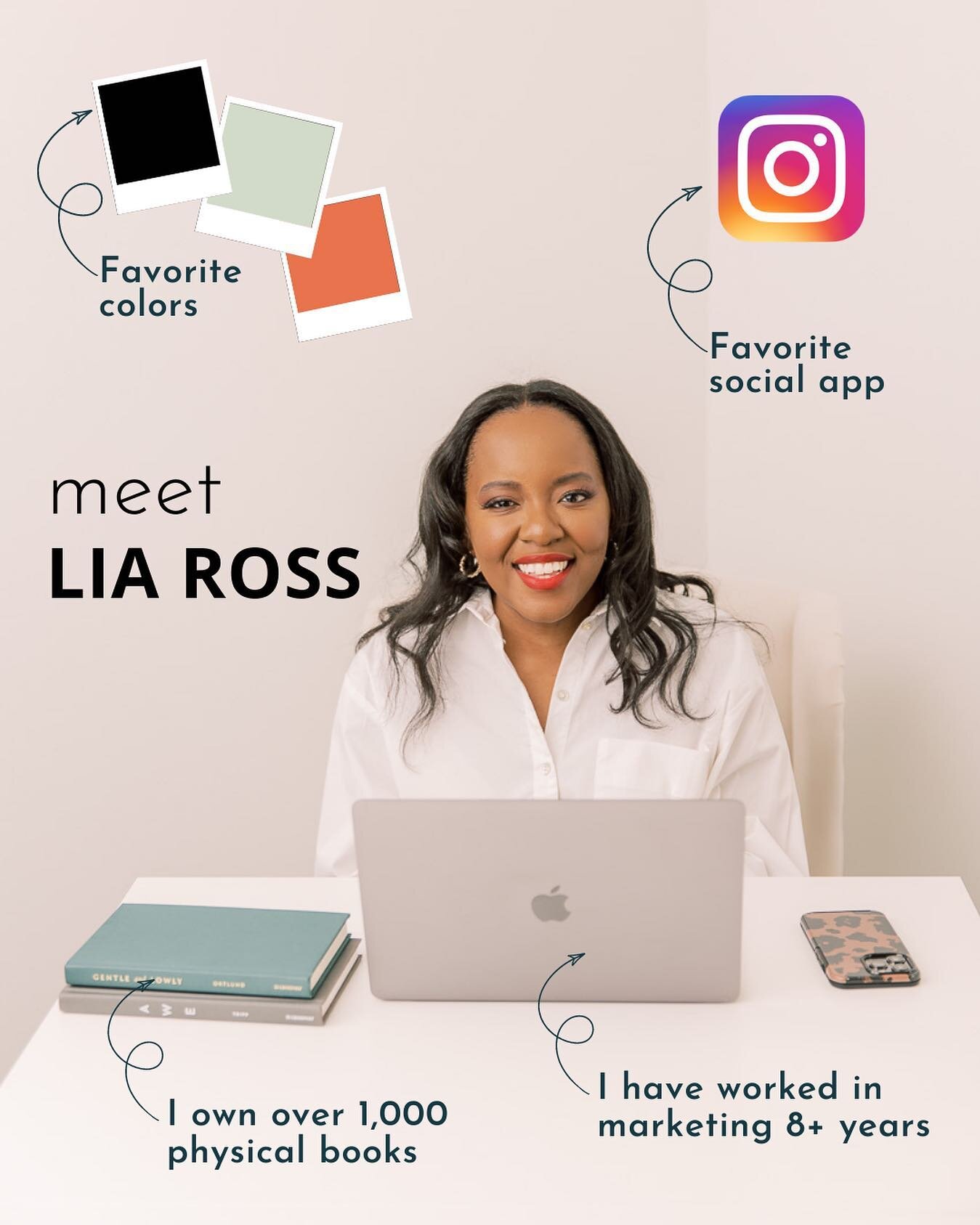 MEET THE MARKETER 🎙️

Social media is about being social, thought it would be fun to put a face to the content here and tell you a little about me. Let me know if we have anything in common 👀

📊 I have worked in marketing for 8+ years.  Whether I'