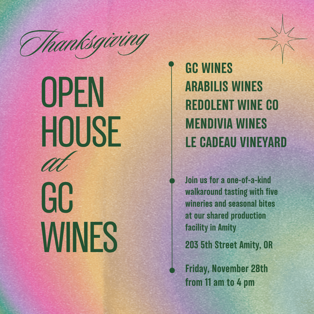 Thanksgiving Open House at GC Wines 
