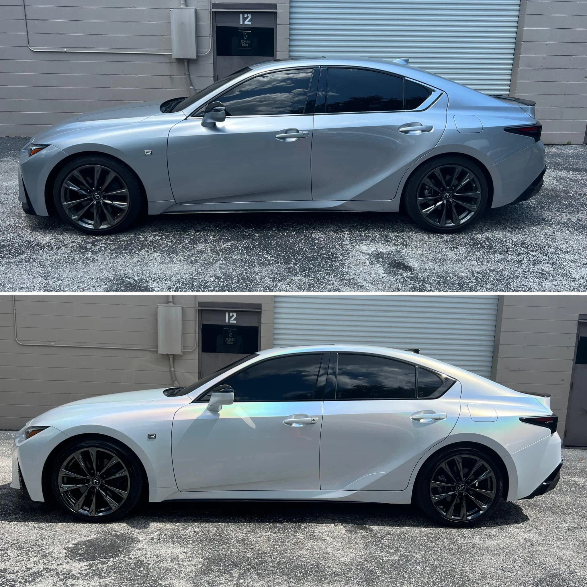 Lexus IS450 vinyl wrapped