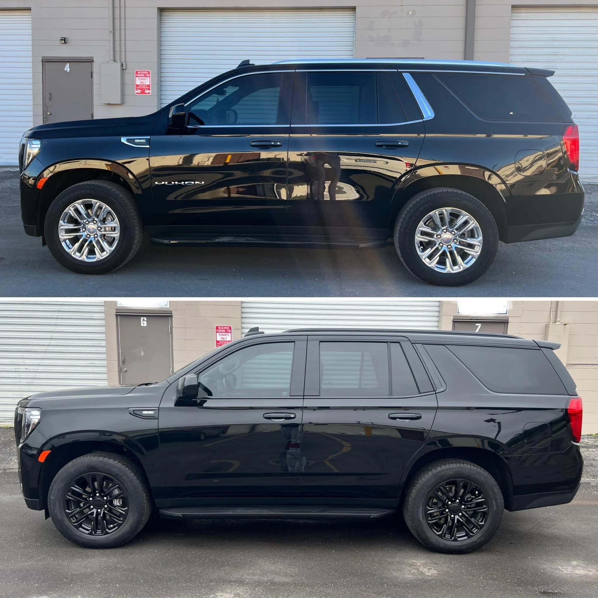 Chey Tahoe chrome delete