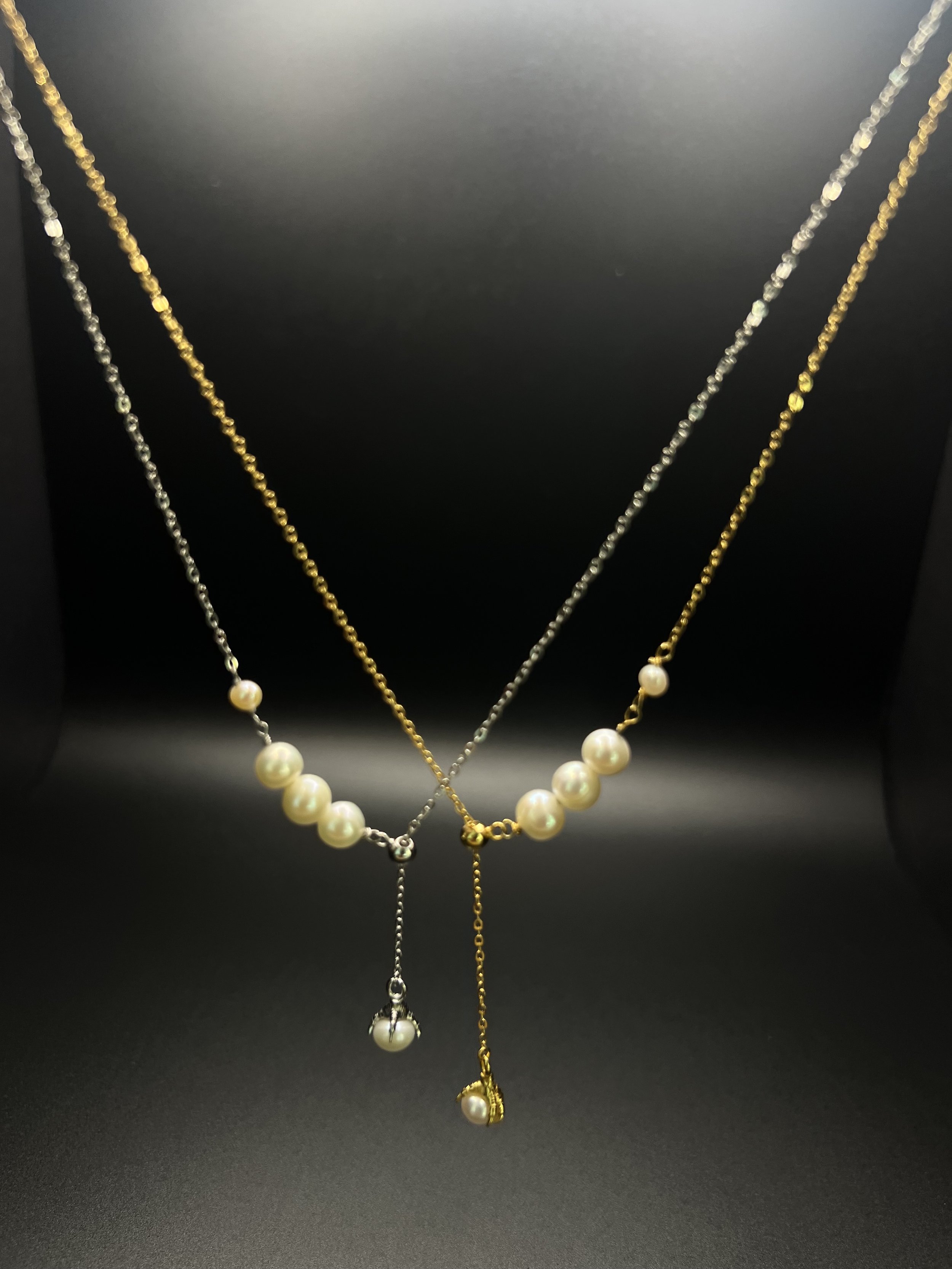 Pearl Whisper Claw Necklace