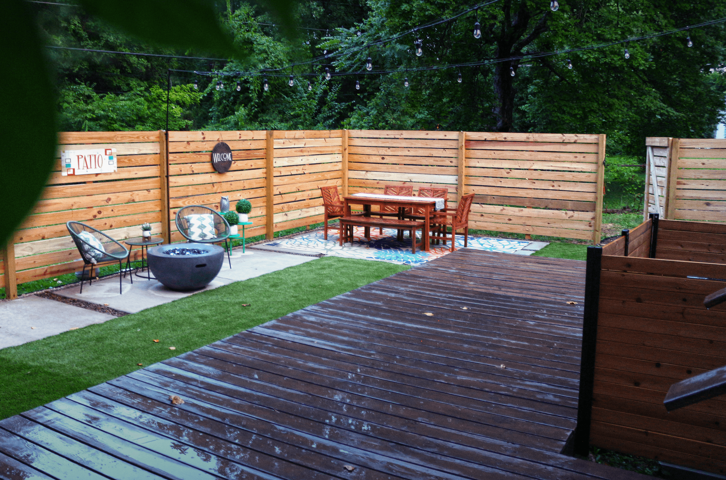 Alex's Lawnscape built a beautiful patio and designed a luxurious outdoor living space for a client in Charlotte, NC 