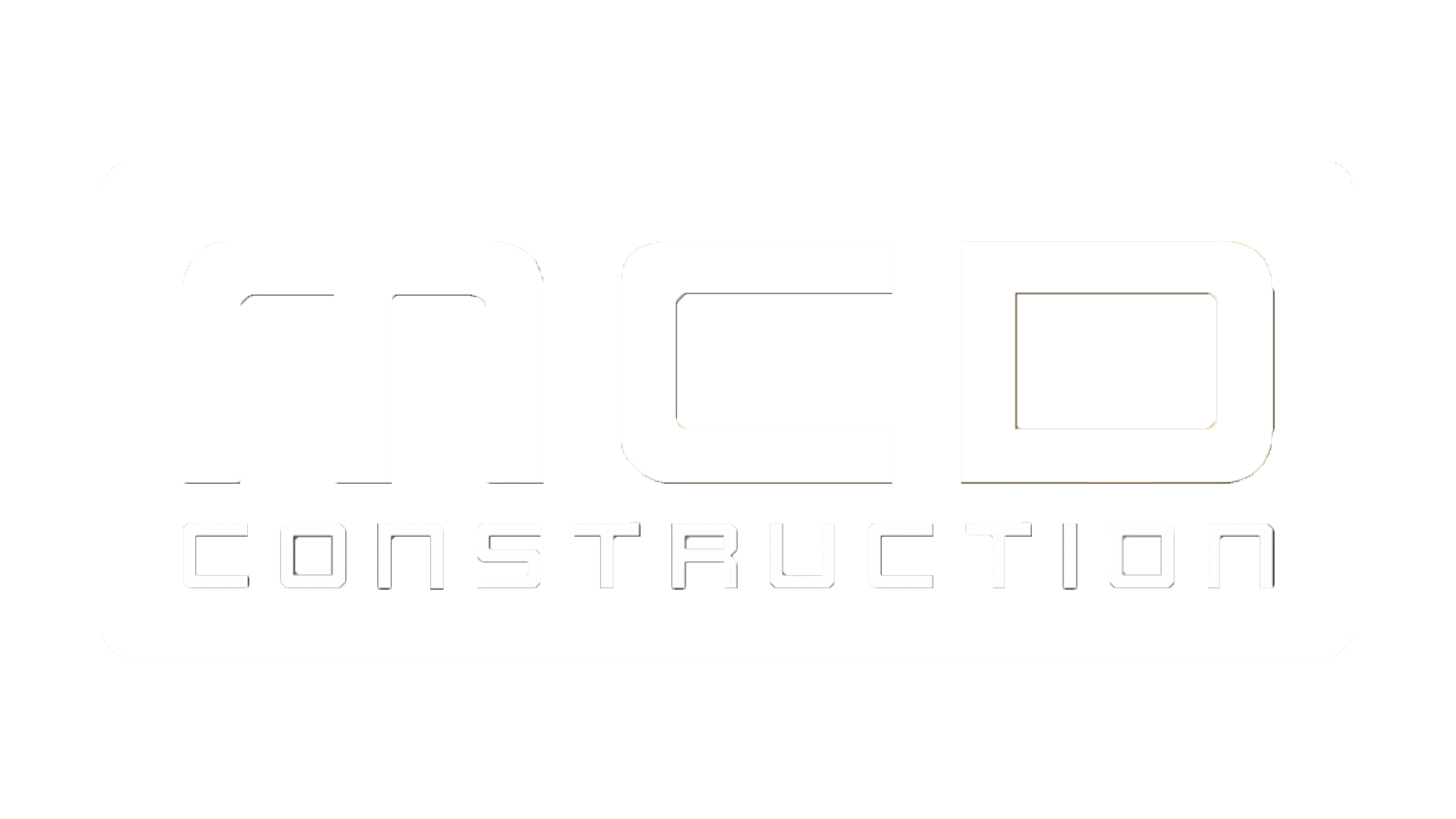 Logo for MCI Construction with large 'MCI' letters and 'Construction' written below in smaller font.