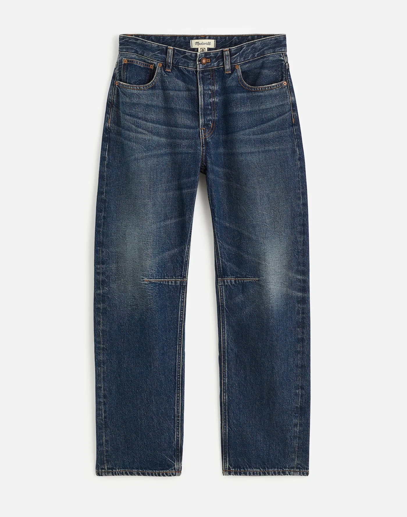 The Darted Bareel-Leg Jean - Danver Wash + Rigid