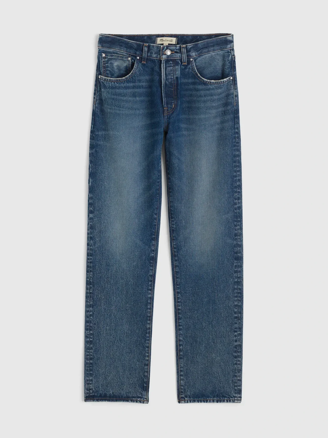 The Dean Easy Straight Jean - Greendale Wash + Rigid