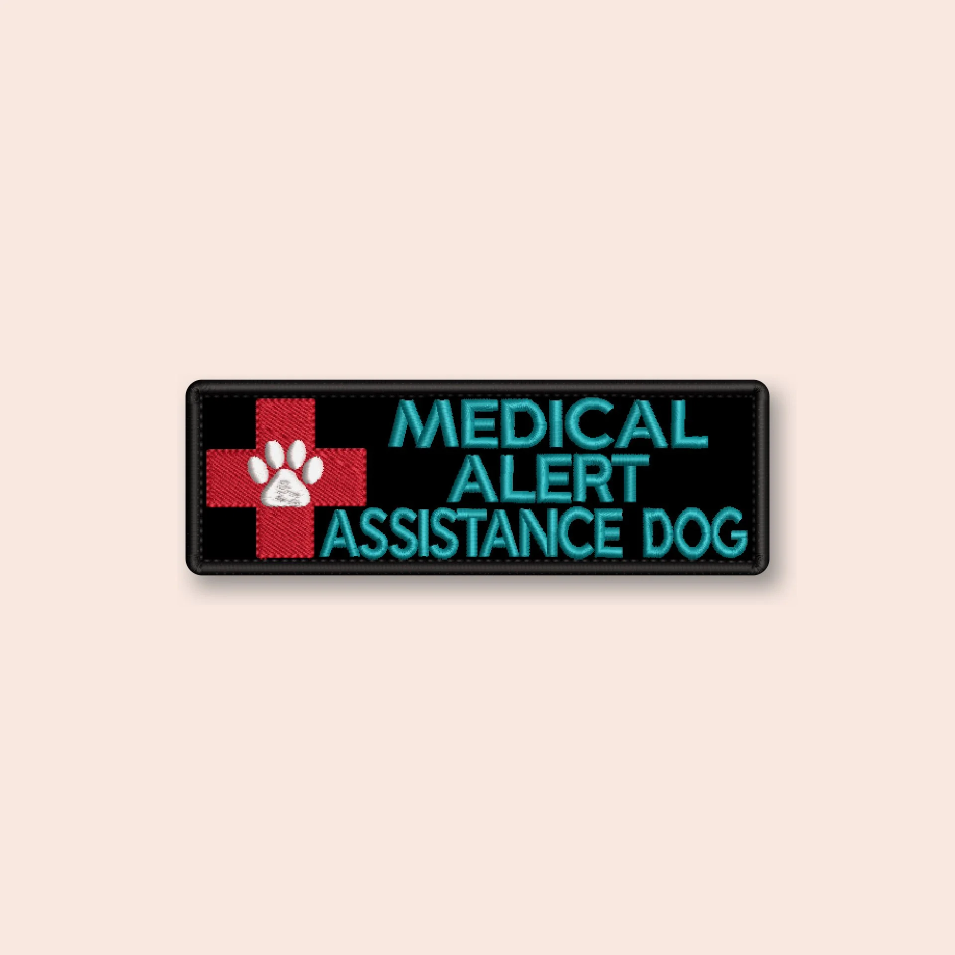 Medical Alert Assistance Dog embroidered patch_150mm x 50mm-10.jpg