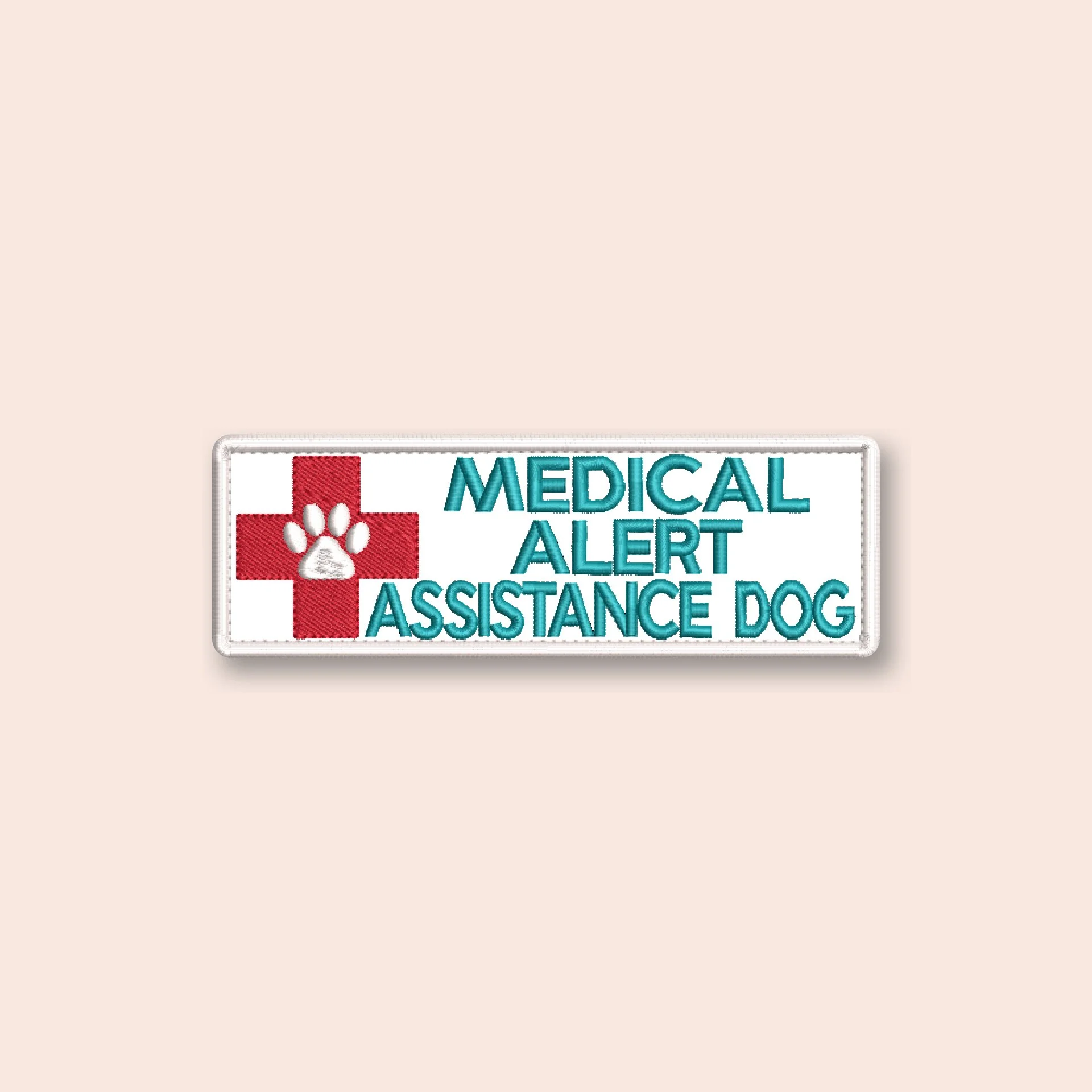 Medical Alert Assistance Dog embroidered patch_150mm x 50mm-15.jpg