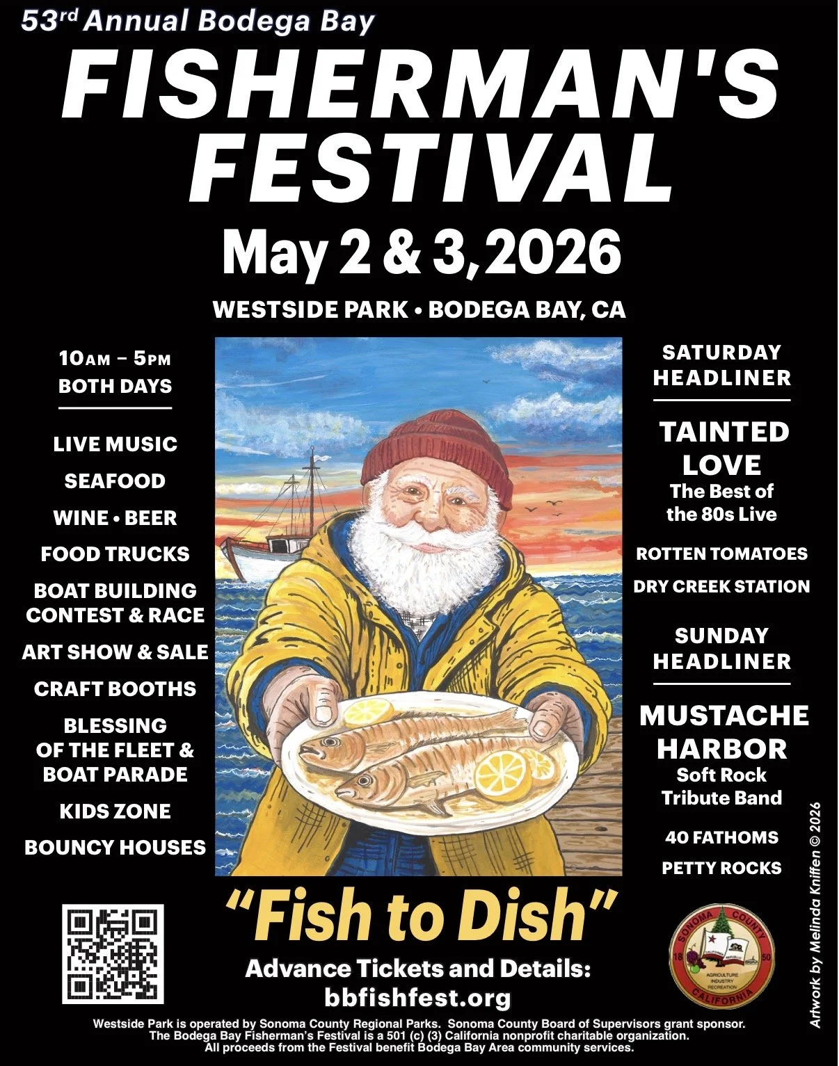 May 2nd and May 3rd, 2026: Fisherman’s Festival 
