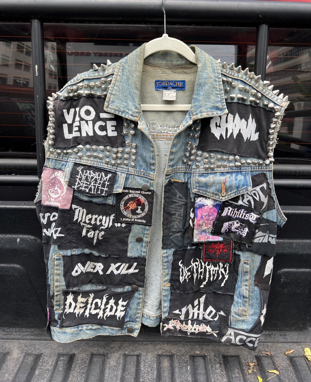 Getting Personal With Patches  Denim jacket patches, Diy denim jacket,  Jean jacket patches