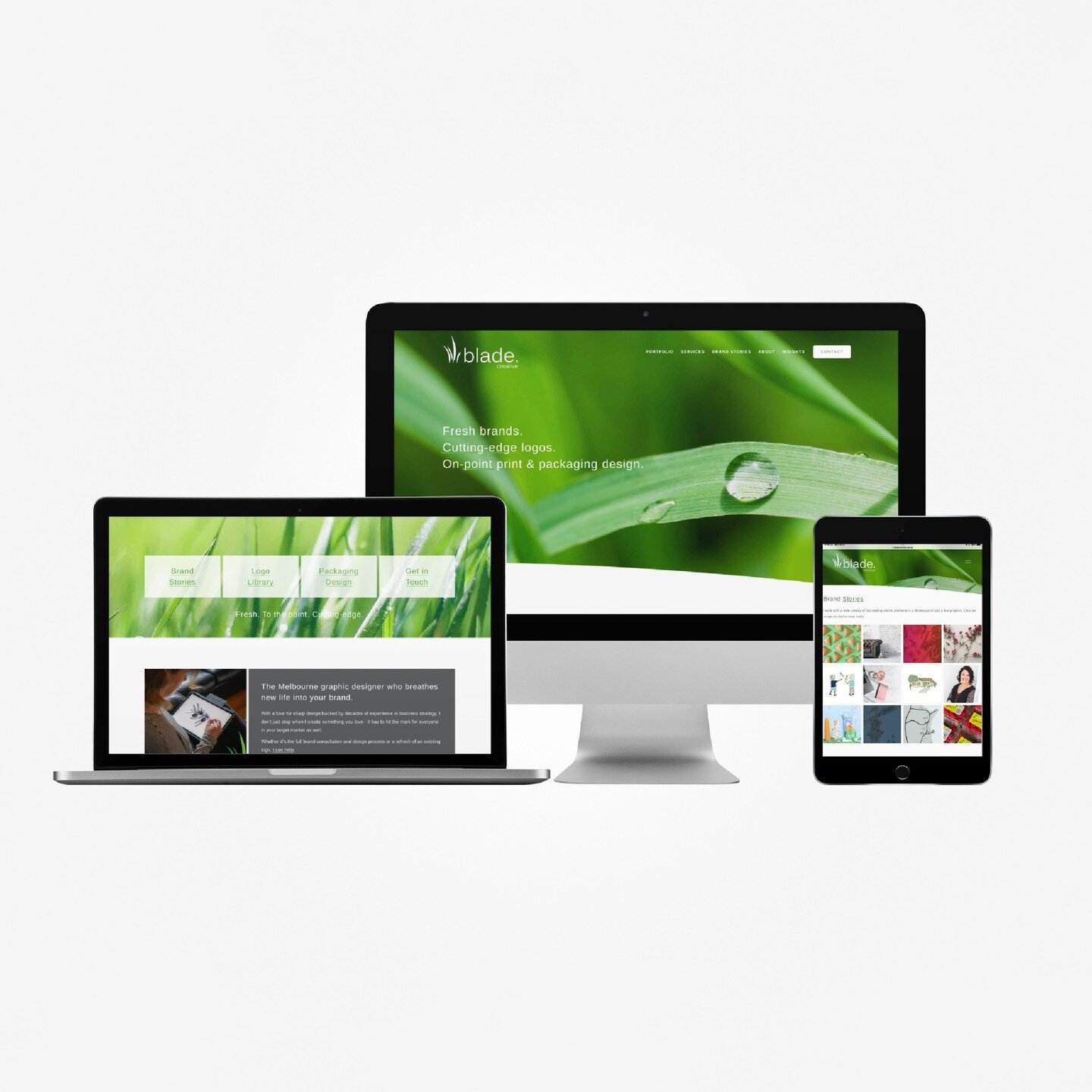 Website Launch! bladecreative.com.au 💚

Over the last few months I have been working with the incredible Meirav Dulberg of @webby_melb who has developed a new website for Blade Creative. I love the new site and I am so excited to launch it today. It