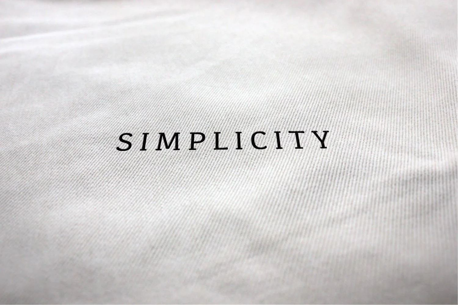 Simplicity is rarely simple