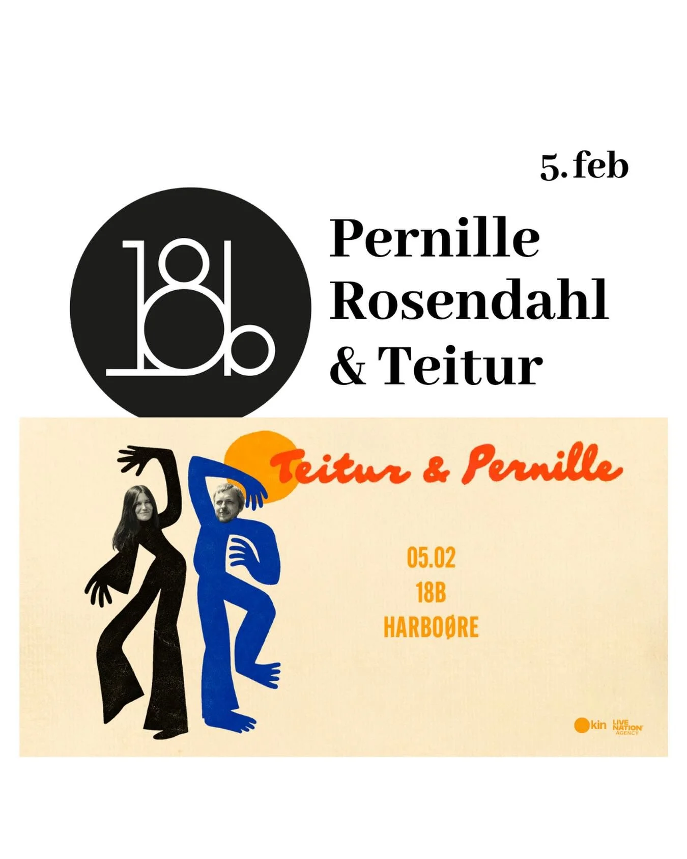 2 kammerater tager p&aring; tour og 18b er heldigvis en del af planen. De medbringer ikke alenen instrumenter, talent og hjerte men ogs&aring; det dejligste selskab og vi gl&aelig;der os. Vennerne er @pernillerosen og @teiturlassen og jeg ved at det 