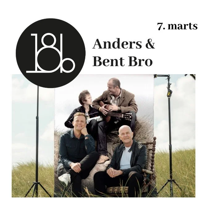 Anders og Bent Bro st&aring;r for musikken og r&oslash;verhistorierne s&aring; k&aelig;mpe tjek p&aring; listen over vigtige elementer til en dejlig s&oslash;ndag eftermiddag. De gode herrer har spillet sammen i 25 &aring;r!!! Og det fejrer de med en