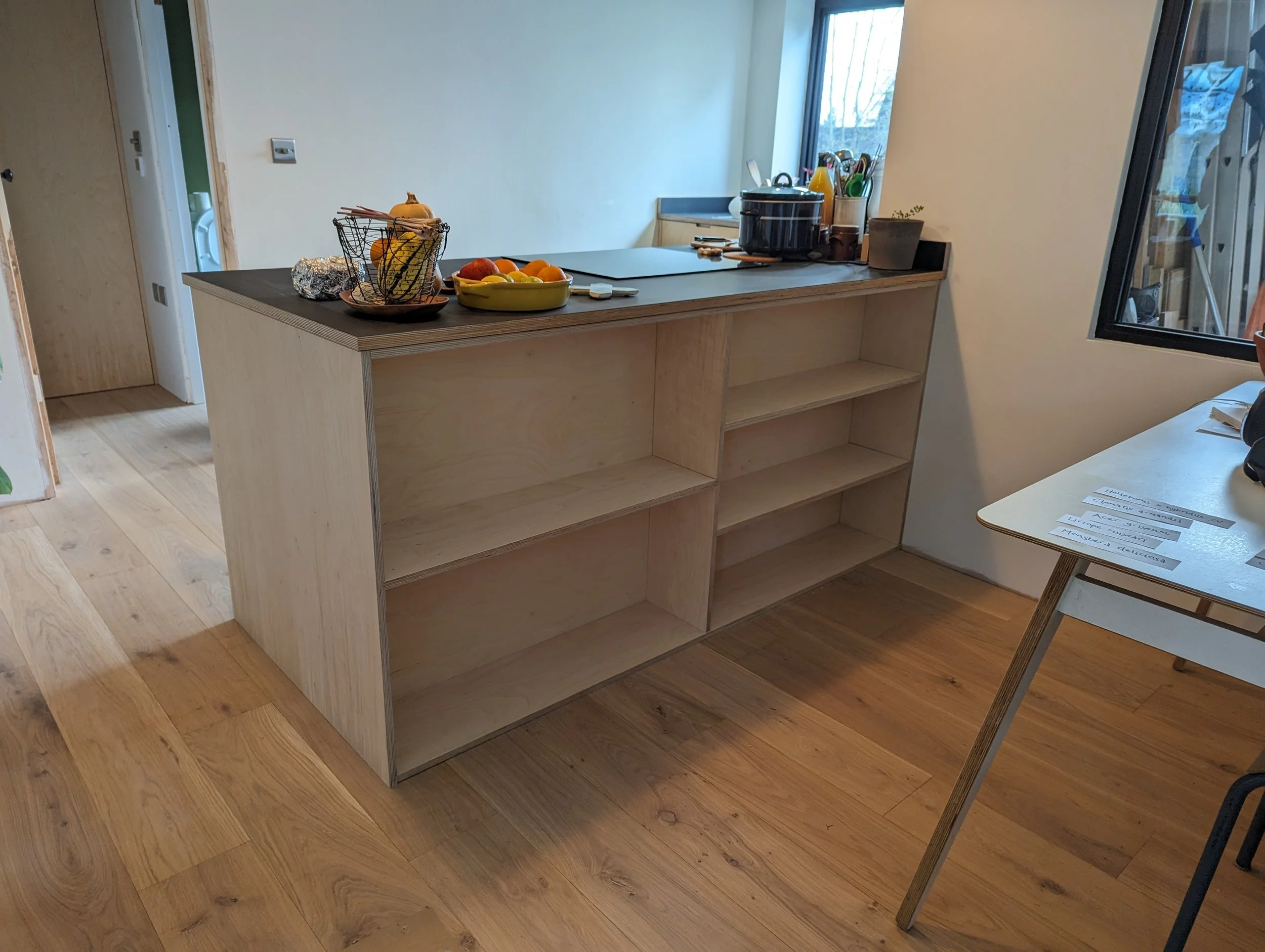 Birch Ply Kitchen Units
