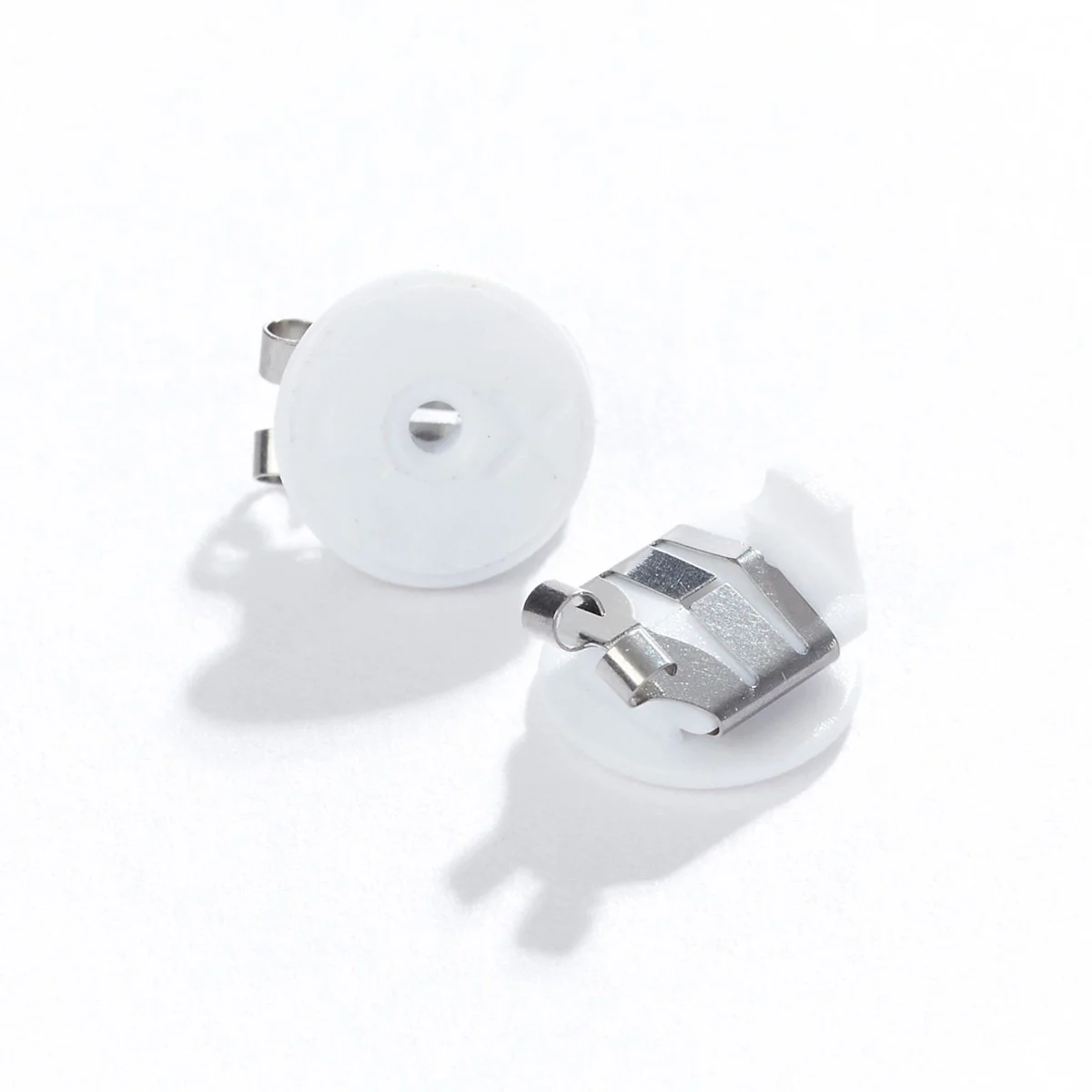 LOX Classic Earring Backs Silver — LOX Locking Earring Backs